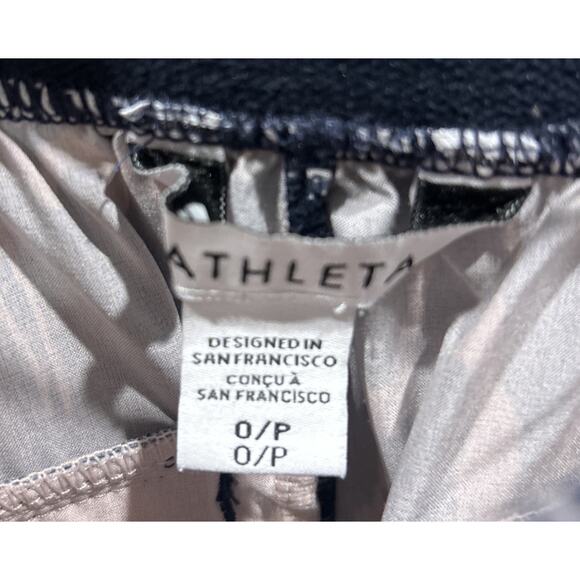 Women’s ATHLETA Blue/White Vienna Cargo Pants Size 0P 0 Petite *D1 - Picture 3 of 5